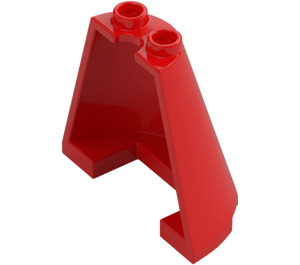 LEGO Red Cone 2 x 4 x 3 Half (38317)