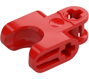 LEGO Red Connector 2 x 3 with Ball Socket and Smooth Sides and Rounded Edges (93571)