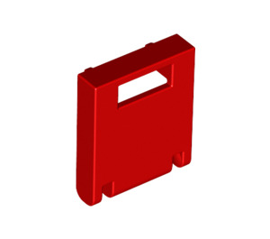 LEGO rouge Récipient Boîte 2 x 2 x 2 Porte avec Fente (4346 / 30059)