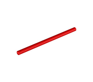 LEGO rouge Corrugated Tuyau 13.6 cm (17 Goujons) (22900 / 60501)