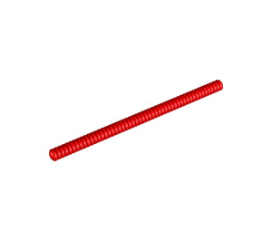 LEGO Rot Gewellt Schlauch 13.6 cm (17 Noppen) (22900 / 60501)