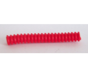 LEGO Rot Gewellt Schlauch 5.6 cm (7 Noppen) (22976 / 40169)