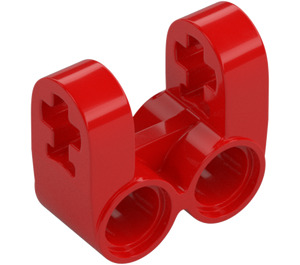 LEGO Red Cross Block 2 x 2 Split (Axle / Twin Pin) (41678)