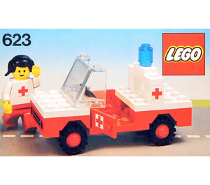 LEGO Red Cross Car Set 623-1