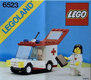LEGO rot Kreuz 6523 Instructions