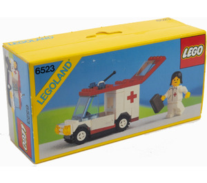 LEGO Red Cross Set 6523 Packaging