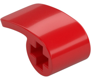 LEGO Rojo Curvo Panel 2 x 1 x 1 (89679)