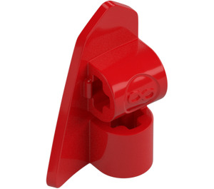 LEGO Rouge Incurvé Panneau 8 Droite (2389)