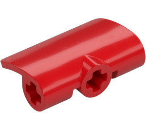 LEGO Red Curvel Panel 2 x 3 (71682)