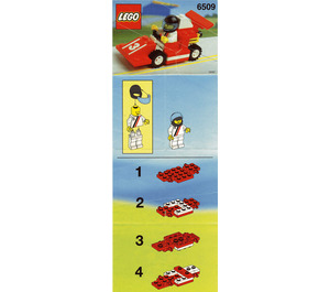 LEGO rot Devil Racer 6509 Instructions