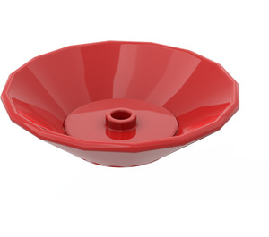 LEGO Red Dish 5 x 5 (6942)