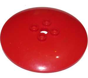 LEGO Rood Dish 6 x 6 (35327 / 44375)