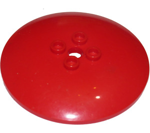 LEGO Red Dish 6 x 6 (Hollow Studs) (44375 / 45729)