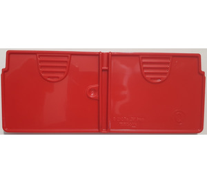 LEGO Red Divider Panel, wide, for Storage Case with rounded corners (759532)