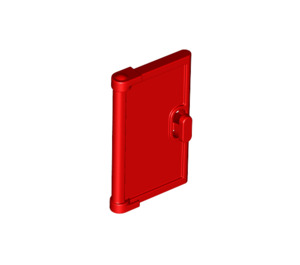 LEGO rouge Porte 1 x 2 x 3 (60614 / 95270)