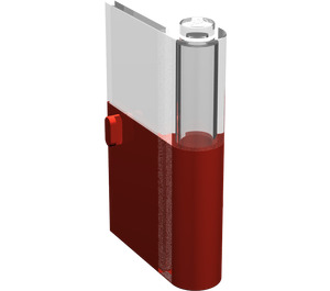 LEGO Red Door 1 x 3 x 4 Right with Window