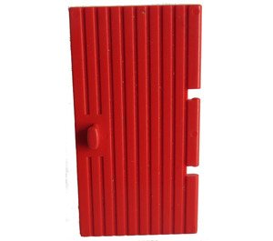 LEGO Red Door 1 x 4 x 6 Grooved (3644)