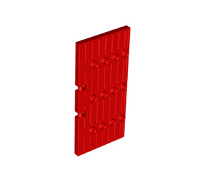 LEGO rouge Porte 1 x 5 x 8.5 Stockade (87601)