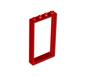 LEGO Rojo Puerta Marco 1 x 4 x 6 (Doble cara) (30179)