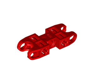 LEGO Red Double Ball Connector 5 with Vents (47296 / 61053)