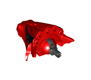 LEGO Red Dragon Head (15421 / 59226)