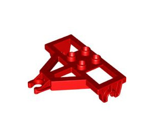 LEGO Duplo Red Duplo Disc Harrow Chassis (4828)