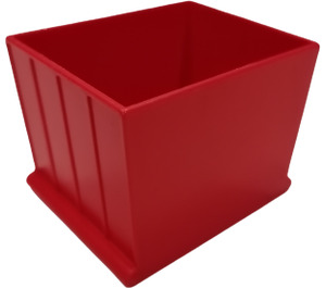 LEGO Red Duplo Dump Body for Frame 4 x 4 (31303)