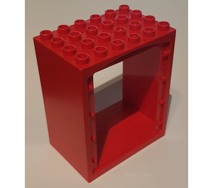 LEGO Red Duplo House Box 4 x 6 x 6 (44526)