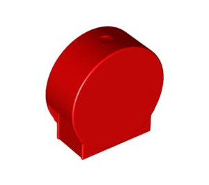 LEGO Red Duplo Round Sign with Round Sides (41970)
