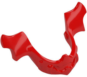 LEGO Red Elaborate Chin Guard Visor (11691 / 29190)