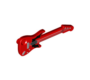 LEGO Red Electric Guitar with Black Bat (11640 / 22379)