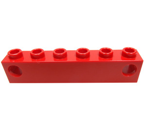 LEGO Red Electric Light Prism 1 x 6 Holder