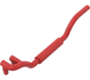 LEGO Rood Uitlaat Twin Inlet 11L Links (4466)