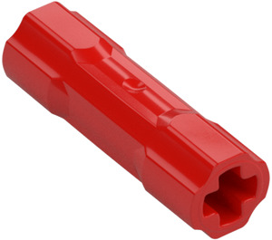 LEGO Red Extension with Axle Holes (26287 / 42195)