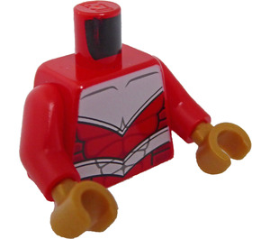 LEGO Rood Falcon met Rood Pak en Vleugels Minifiguur Torso (973 / 76382)