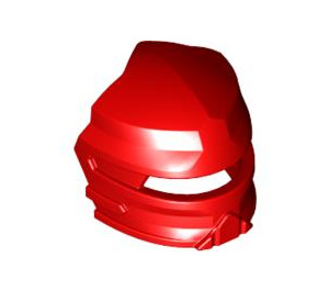 LEGO Red Fanciful Visor with Ridge (48487 / 56433)