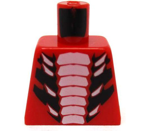 LEGO Red Fangtom Torso without Arms (973)