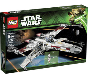 LEGO rouge Five X-Aile Starfighter 10240 Packaging
