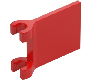 LEGO Red Flag 2 x 2 with Flared Edge (80326)