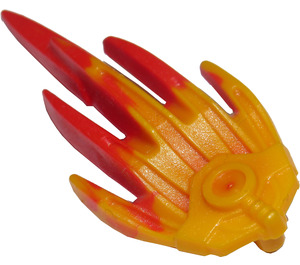 LEGO Red Flame Claw 7 x 3 x 1 (92212)