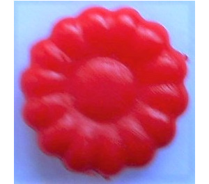 LEGO rouge Fleur avec 14 Pétales