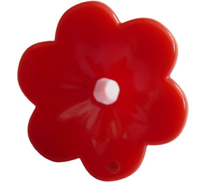 LEGO Rosso Fiore con Arrotondato Petali