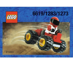 LEGO rouge Quatre Roue Driver 1273