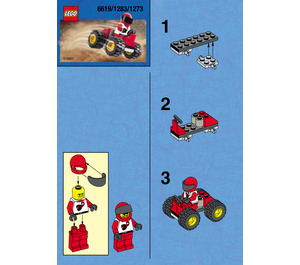 LEGO Red Four Wheel Driver 1283 Anleitungen