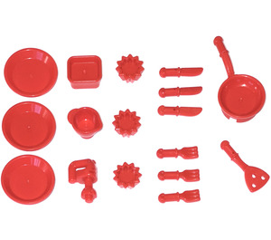 LEGO Red Friends Kitchen Accessories (902 / 93082)