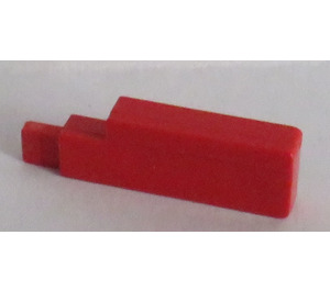 LEGO Red Garage Door Counterweight, Old Style without Hinge Pin