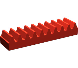LEGO Red Gear Rack 4 (3743 / 4296)