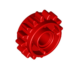 LEGO Red Gear with 16 Teeth (18946)