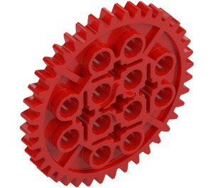 LEGO Rojo Engranaje con 40 Dientes (3649 / 34432)