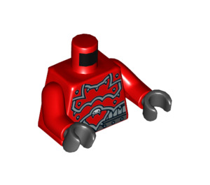 LEGO Red General Kozu Torso (973 / 76382)